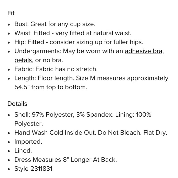 Finding the One White Mermaid Maxi Dress•NWOT - Picture 5 of 5